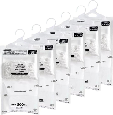 Moisture Absorbers Packets, Dehumidifier Bags, Hanging Moisture Absorber Bag, Humidity Packs,Closet Dehumidifier