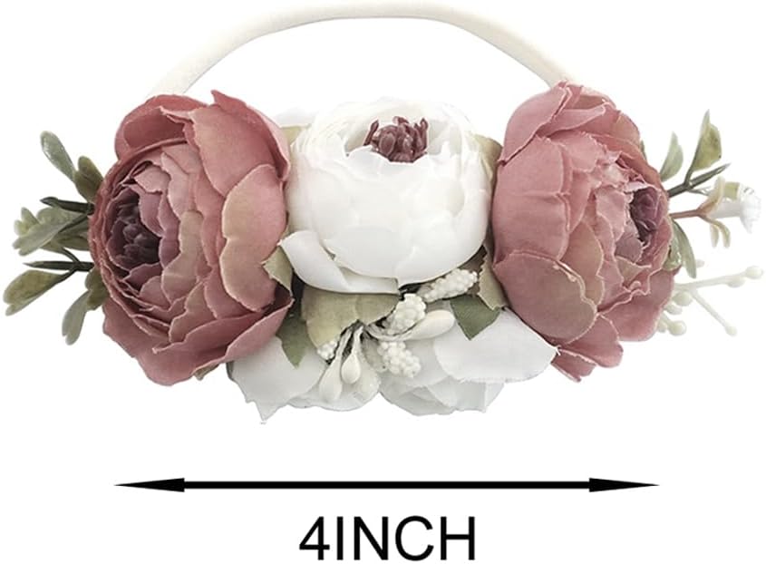 Baby Girl Tutu Dress Elegant Lace Pom Pom Flutter Sleeve with Flower Headband Set