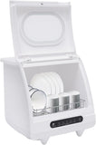 Countertop Dishwasher for 6 Sets, Mini Dishwasher with 5L Water Tank Fits Small Kitchens, Apartments, RVs