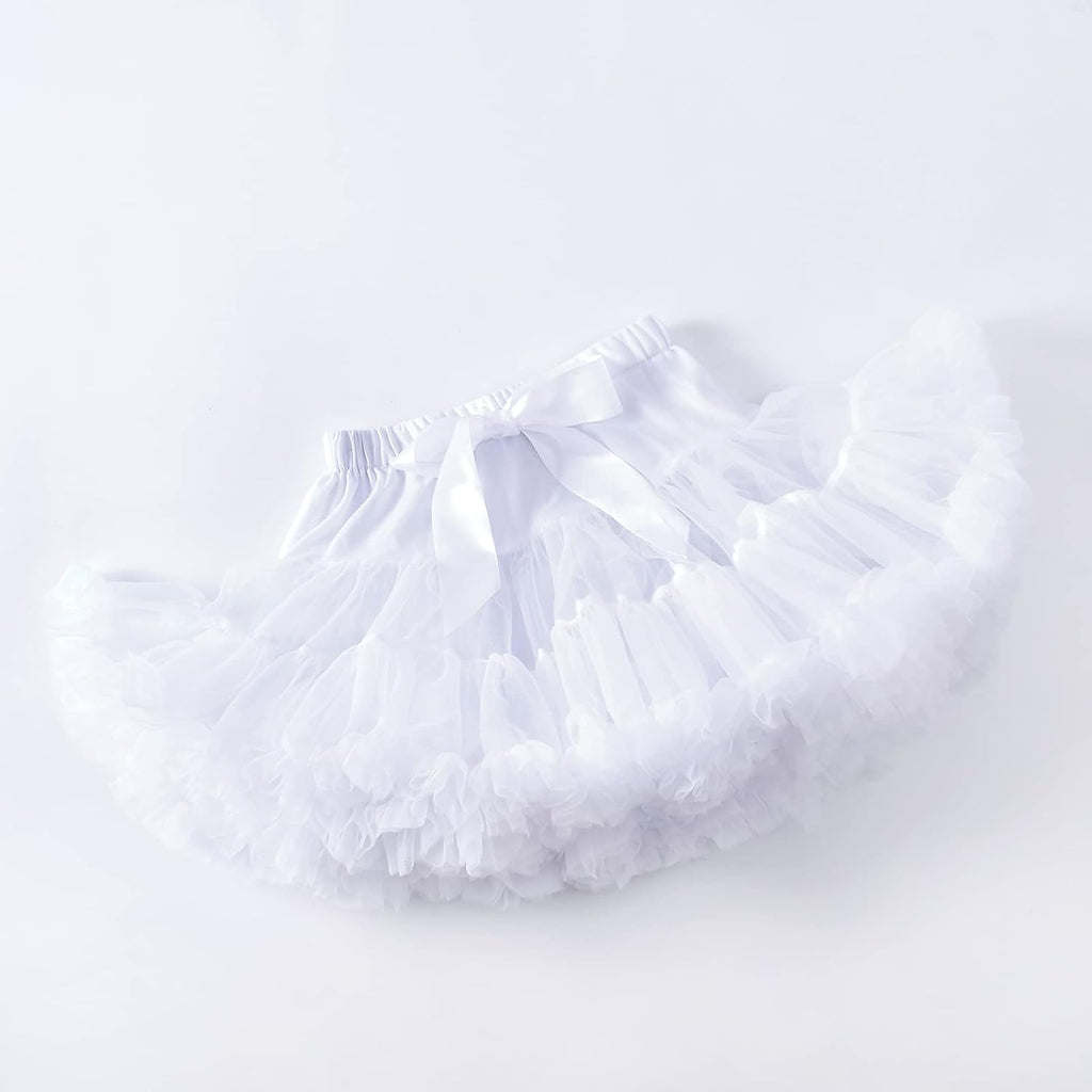 Toddler Girls Tutu Skirt Princess Fluffy Birthday Party Pettiskirt