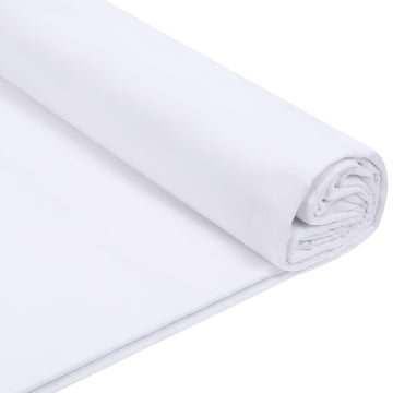 Cotton Muslin Fabric 59 inch x 5 Yards Light Weight Bleached Muslin Linen Fabric Material for Sewing Material