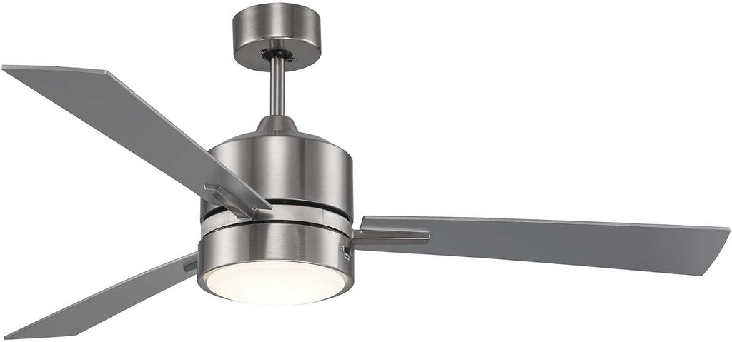 F-1030 BN I Arden Collection 52 Inch Three Blade Ceiling Fan with Light Fixture - Brushed Nickel Finish | 300K LED