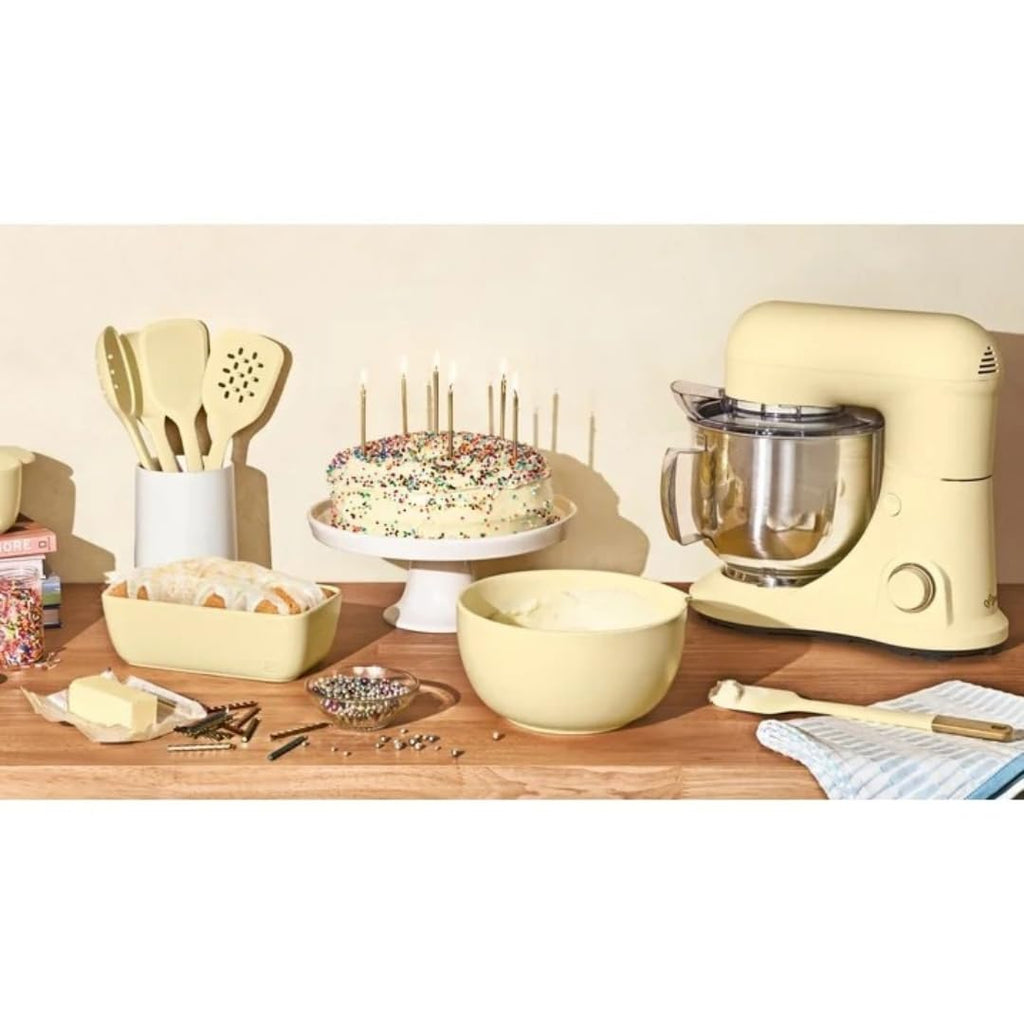 Wonderful Kitchen Stand Mixer 5.3 Qt Bowl, 12 Speeds Tilt-Head, Dough Hook Flat Beater Whisk for Baking Tasks Metal