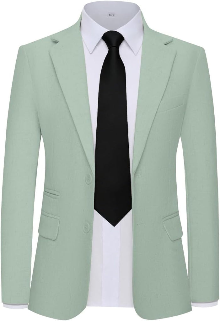 Linen Boys Blazer Slim Fit Boy Suits Jackets Casual Sport Jacket Coats Kids