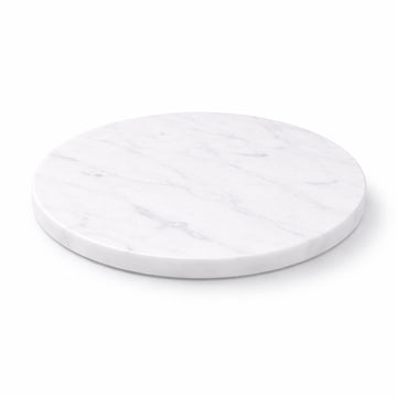 Round Marble Cheese Board with Non-Slip Feet