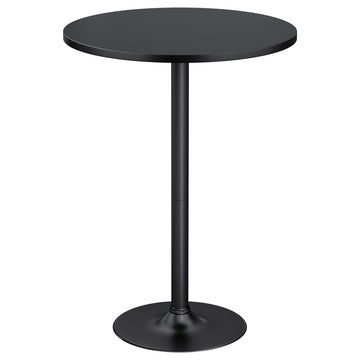 Bistro Pub Table Round Bar Height Cocktail Table Bar, Round Bar Tables for Party, Dining Room, Living Room and