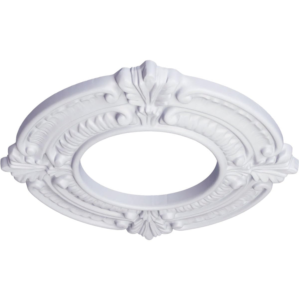 9"OD x 4 1/8"ID x 5/8"P Benson Ceiling Medallion (Fits Canopies up to 4 1/8")