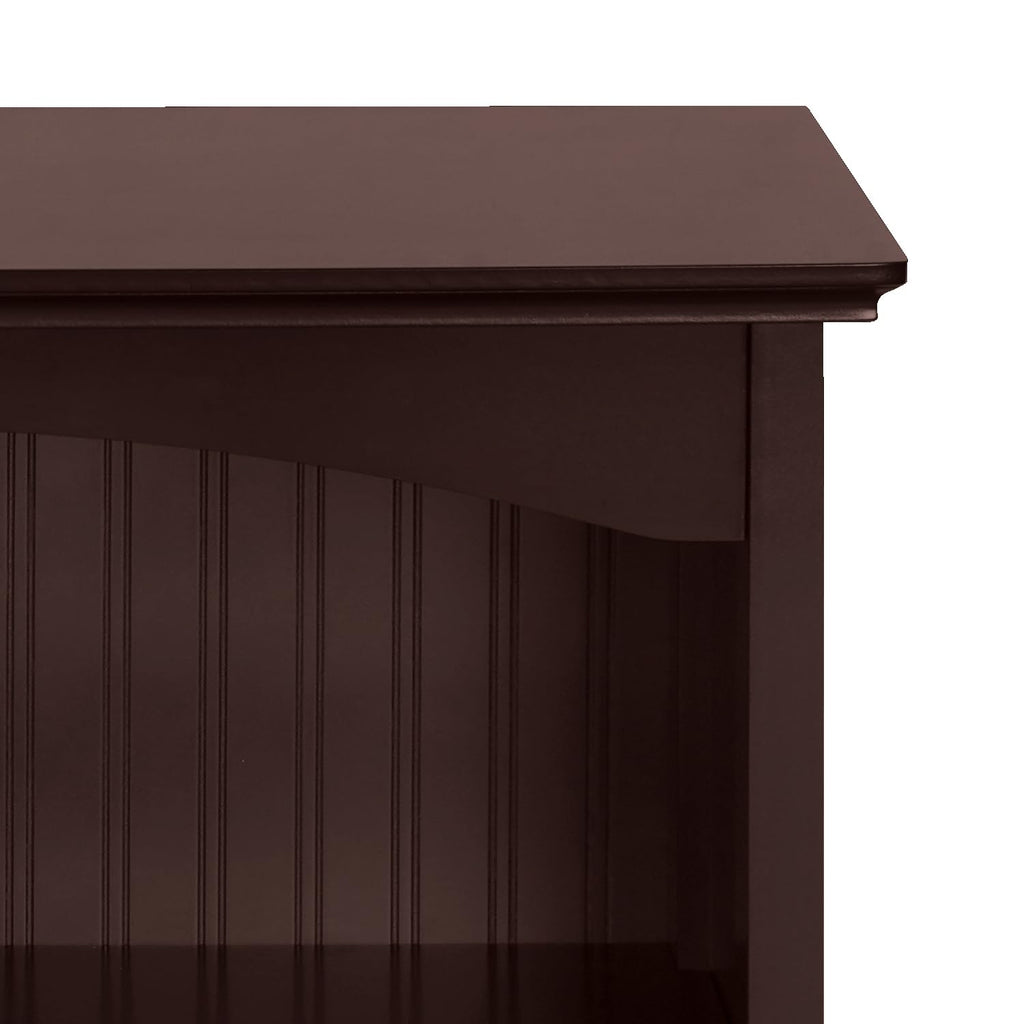 2 Tier Bookcase, 29 Inches, Cherry