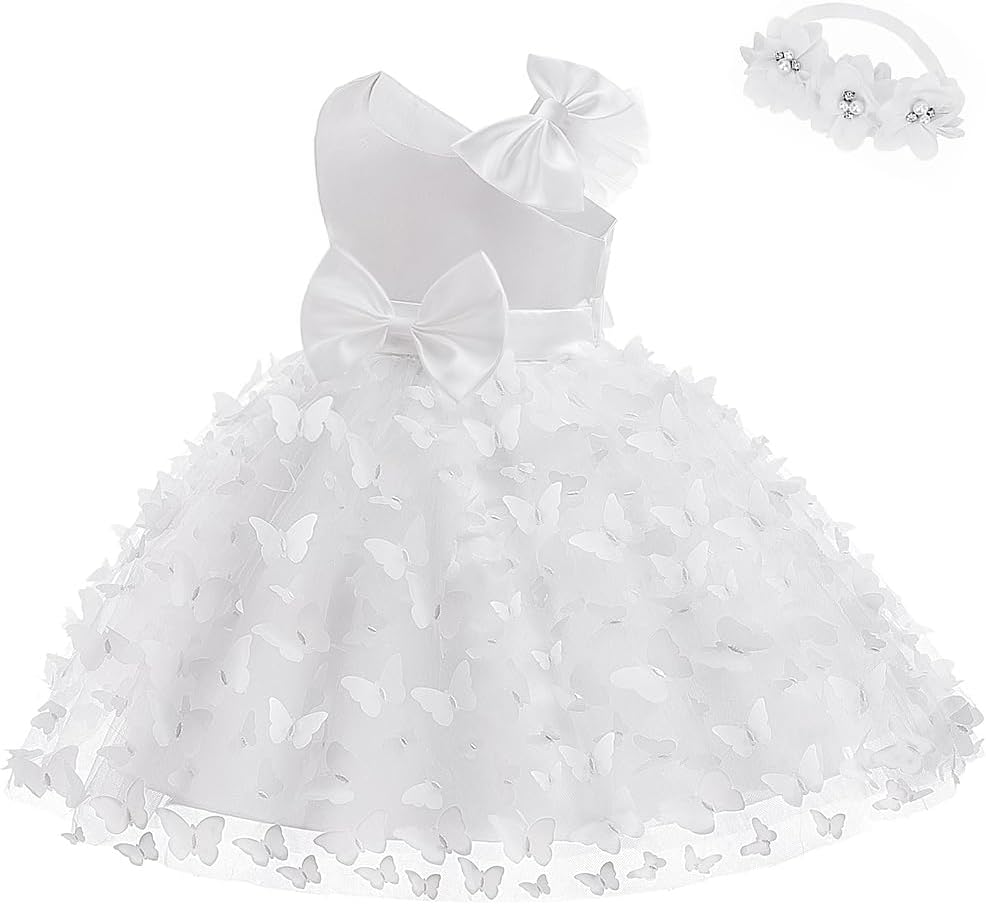 Baby Girl Dress,Toddler Girls Birthday Party Dress Butterfly Tutu Dress