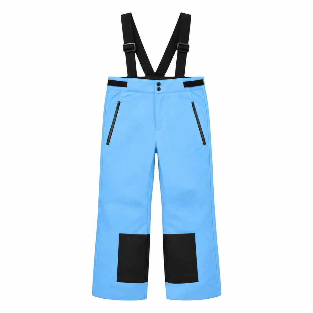 Kids Ski Bib Snow Pants Adjustable Straps Winter Overalls