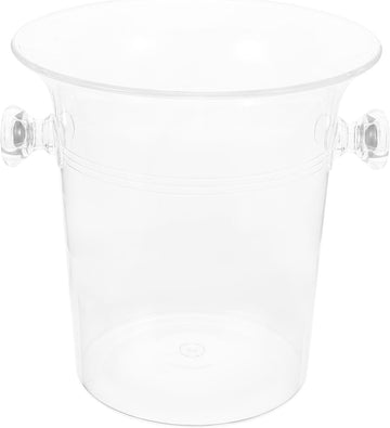 Ice Bucket with Handles Acrylic for Bars and Nightclubs