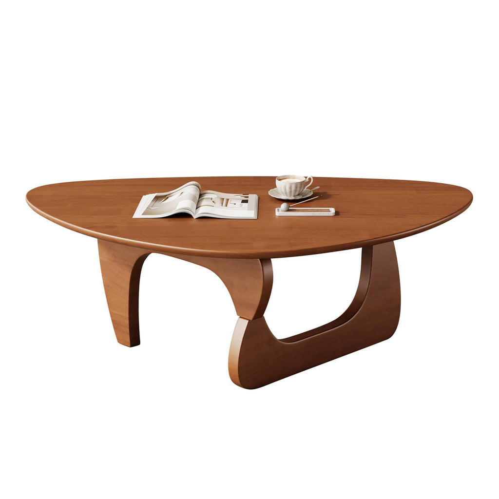 Mid Century Modern Coffee Table - Walnut Wooden Coffee Table, Center Table Suitable Living Room Reception Office