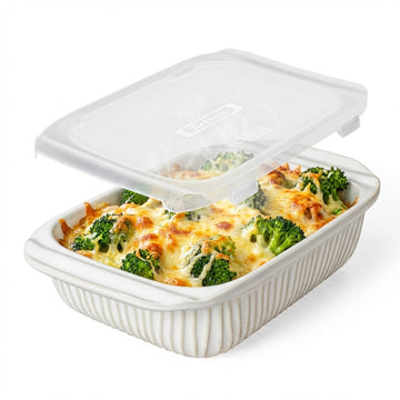 Baking Dish 2.3 Quarts, Casserole Dishes For Oven, Baking Pan With Handles, Lasagna Pan Deep, Large Casserole Dish