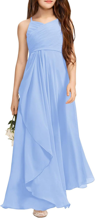 Girls Dress Junior Bridesmaid Flower Girl Wedding Party Dresses
