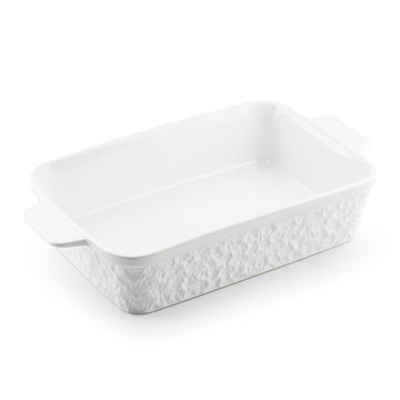 Casserole Dish for Oven, 4.2 QT Baking Dish, 9x13 Large Porcelain Baking Pan, Durable Rectangular Lasagna Pan Deep