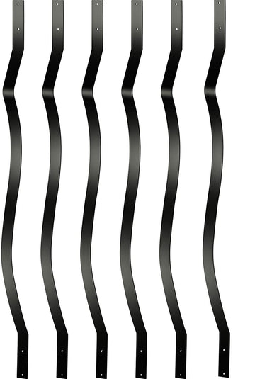 Deck Balusters, 61 Pack, 32.25"X1" Deck Spindles with Screws