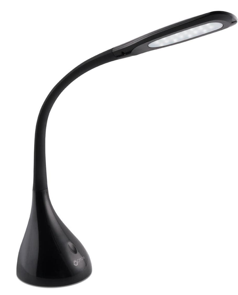 Creative Curves LED Desk Lamp, Black