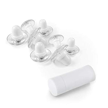 PinionPins Clear Magnetic Duvet Clips with Magnetic Key for Easy Removal. Pack of 16 Comforter Fasteners that are