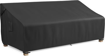 3-Seater Outdoor Couch Cover Waterproof, Patio Furniture Cover for Sofa, Heavy Duty Outdoor Sofa Covers, Polyester &
