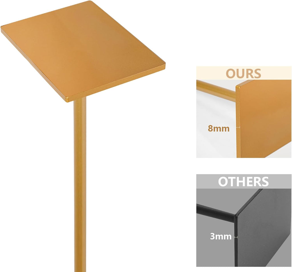 60'' Floor Candelabra Holder for 9 Arm Candlesticks,Tall Candle Holders, Gold Metal Candle Stick Holders for Pillar