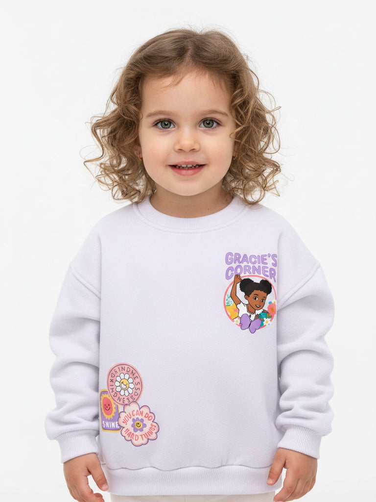 Baby and Toddler Girls Fleece Sweatshirt and Leggings Set