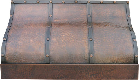 30 Inch Copper Wall Mount Range Hood Baffle Filters