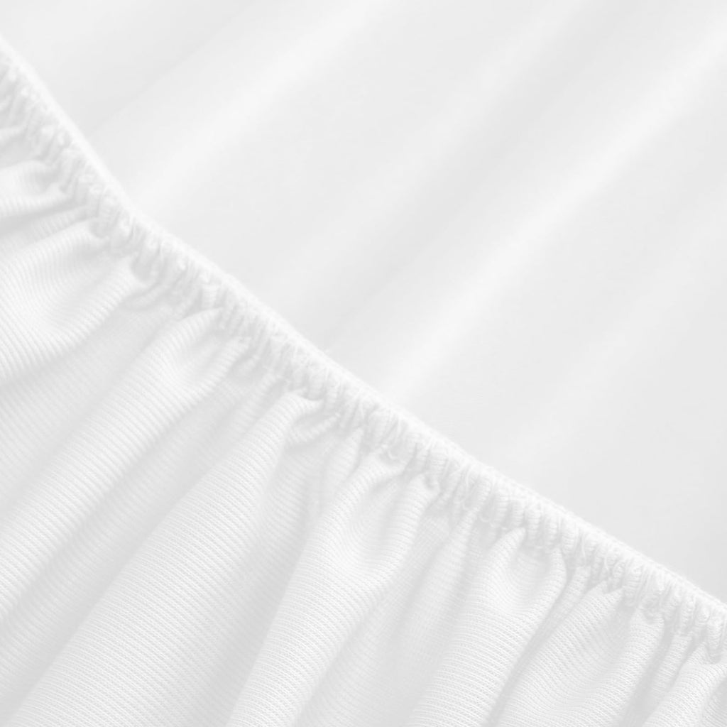 Twin Fitted Sheet 2 Pack, Twin Bedding Fitted Sheets Only, White