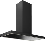 48 Inch Painted Steel Island Mount Range Hood Ultra-Quiet LED Lights