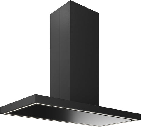 48 Inch Painted Steel Island Mount Range Hood Ultra-Quiet LED Lights