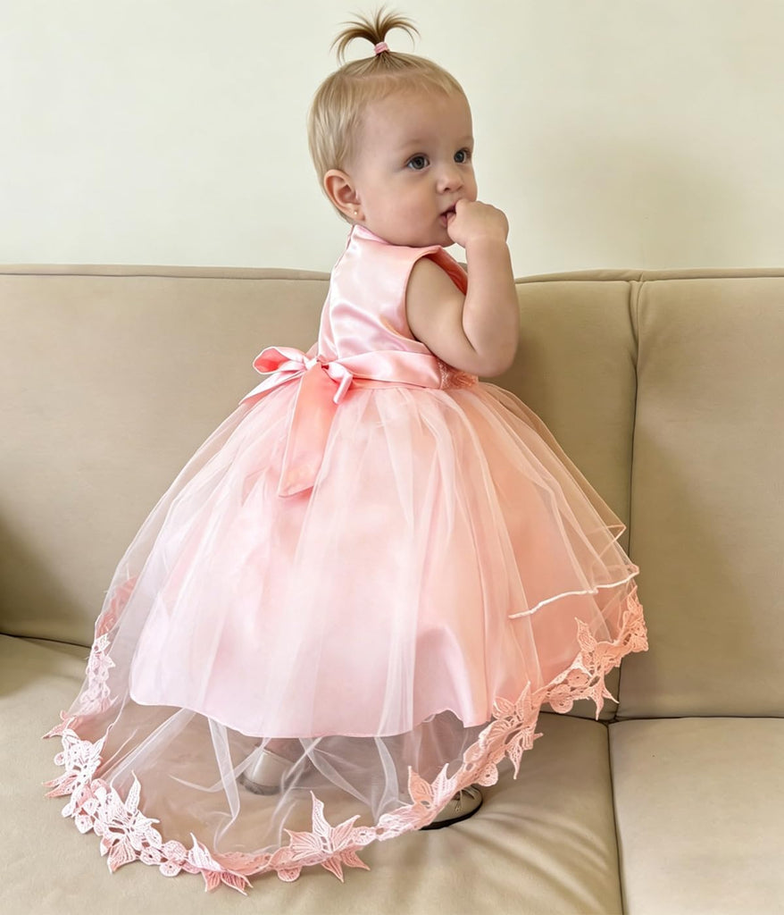 Toddler Christening Baptism Dress for Baby Girl for Wedding Party Dress