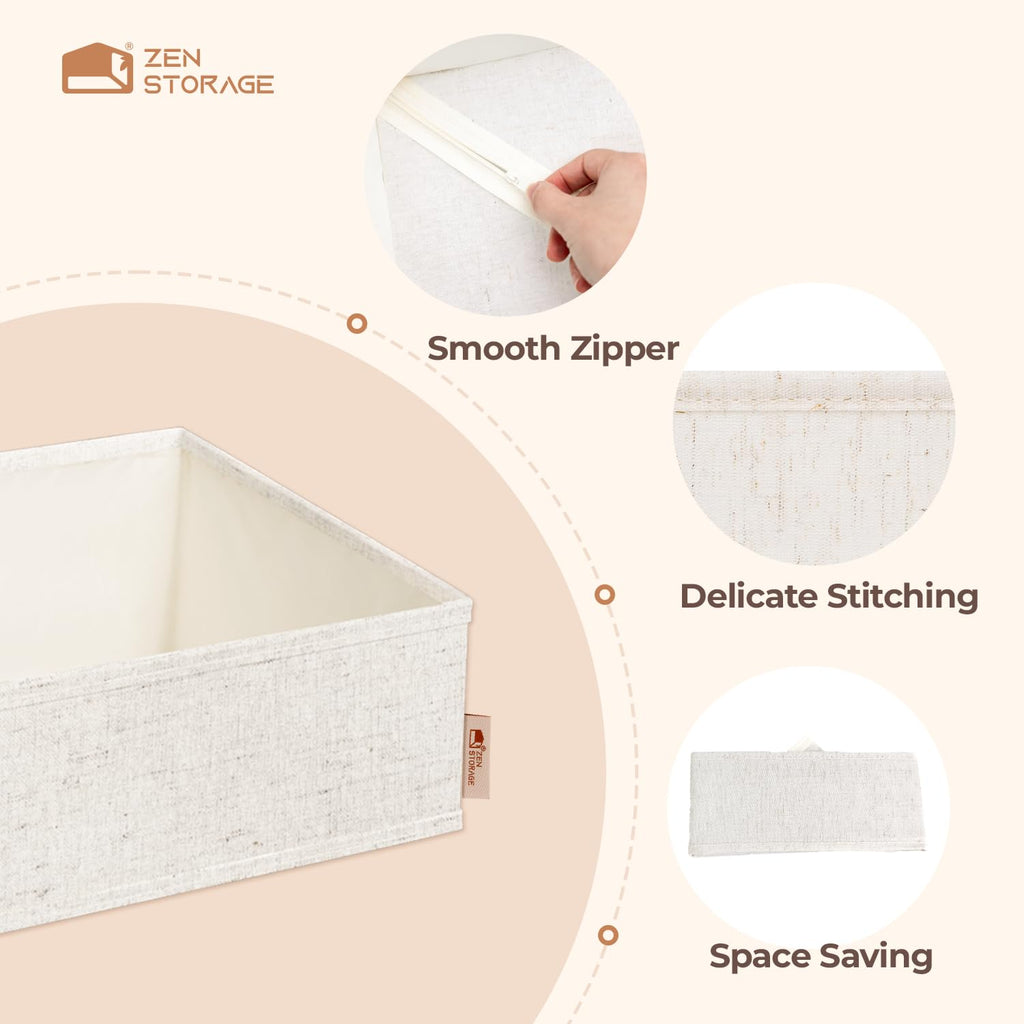 ZenStortage 12Pack Drawer Organizers Clothes, Linen Nursery Drawer Divider
