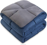 Reversible Down Alternative Comforter and Duvet Insert, for Queen Bed