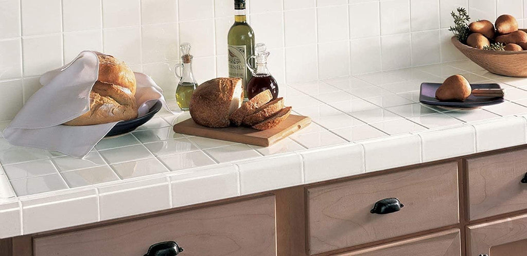 White 4x4 Glossy Finish Ceramic Subway Tile for Shower Walls Backsplash Made in USA (12.5SF Full Box 100 Pieces)
