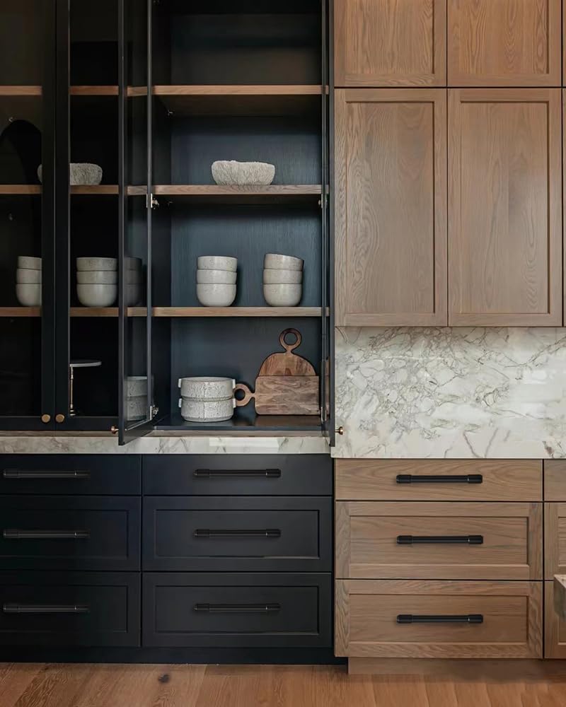 Solid Heavy Duty Jasper Pull Matte Black Appliance Pulls 12 Inch Cabinet Pulls Extra Long Kitchen Cabinet Handles