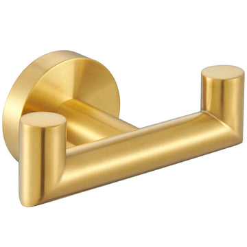 Towel Hook Brushed Dark Gold, Bath Towel Holder Wall Mount