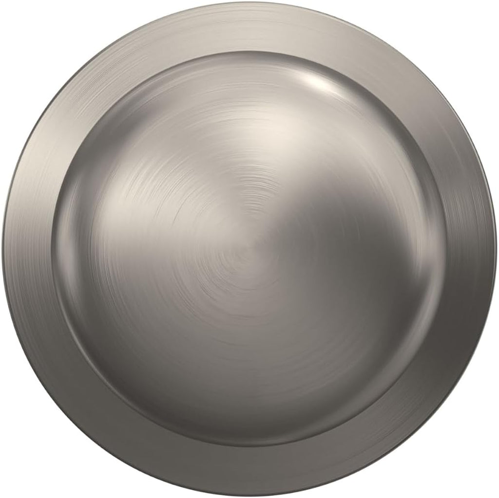 Plymouth Hall/Closet Passage Door Knob, Satin Nickel