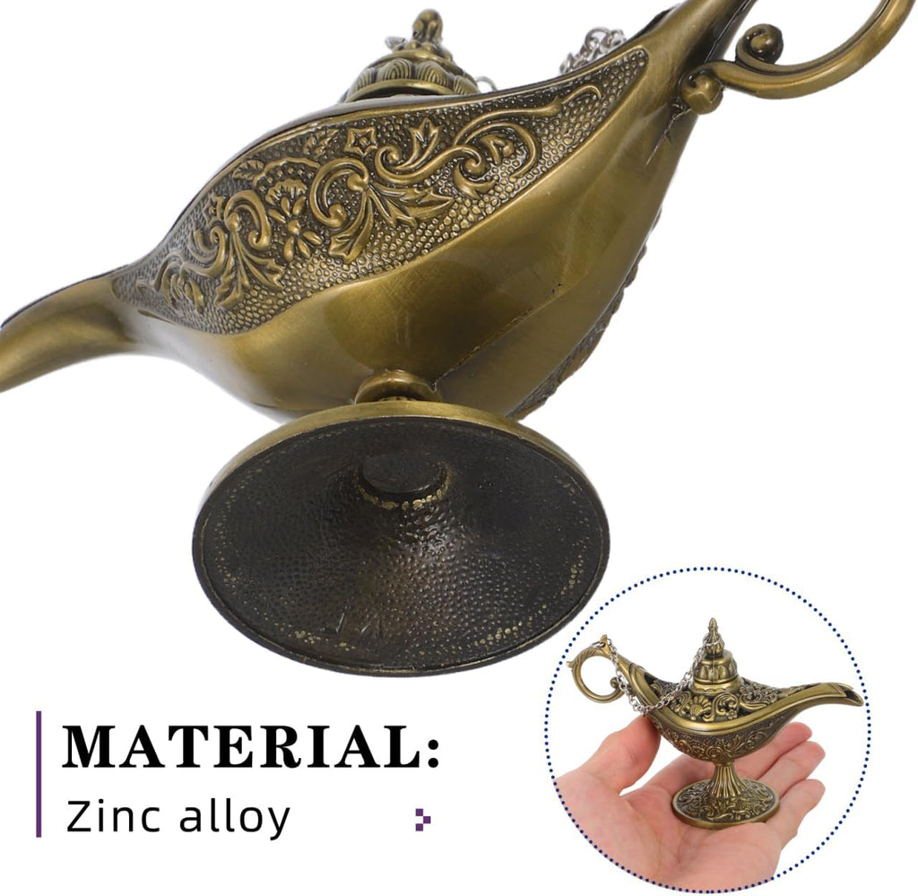 Incense Burner Metal Aroma Furnace Desktop Adornment Incense Stick Holder Decor Photography Prop Halloween Costume