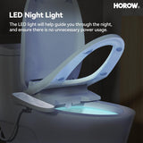 T0338W One Piece Toilet with Smart Seat, Elongated ADA Height Toilets with Heated Seat