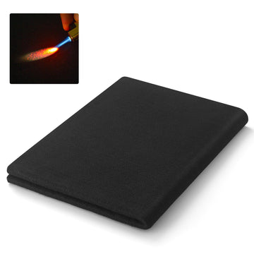 24x36inch Carbon Felt Welding Blankets, Flame Retardant Fabric Material, 5MM Heat Shield Withstand High Temperature