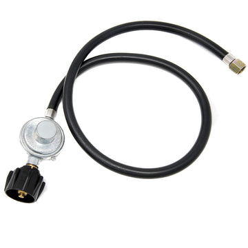 Propane Regulator 3 Feet Universal QCC1 Grill Replacement with 36 inches hose for Most LP Gas Grill, Heater and Fire