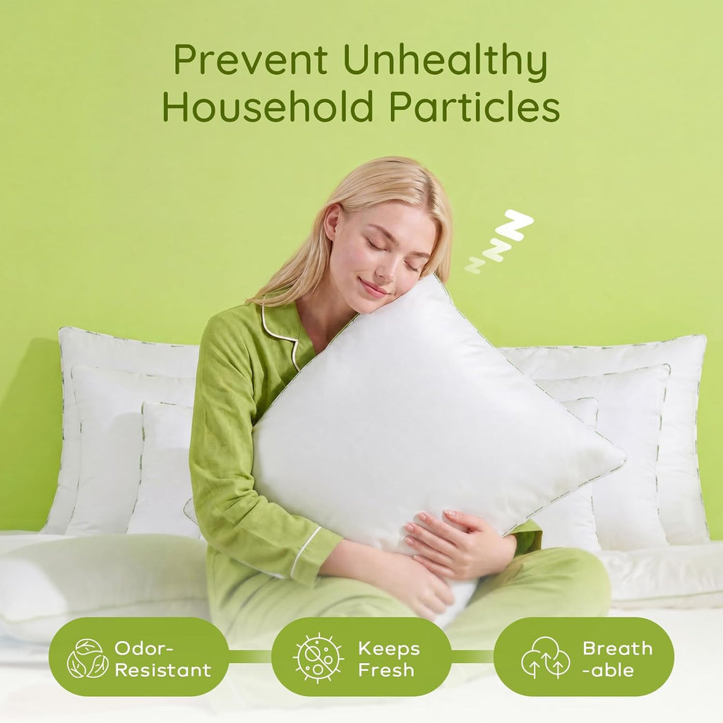 Throw Pillow Inserts,12 x 20 Pillow Insert, Hypoallergenic Pillow - Set of 2