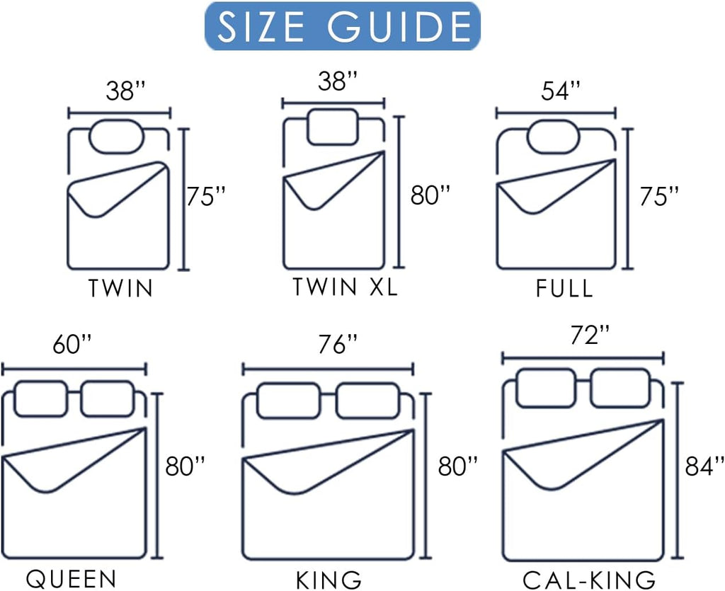 Mattress Topper Queen Cooling Pillow Top Thick Plush Pad Cover | Overfilled with 7D Down Alternative Extra Soft