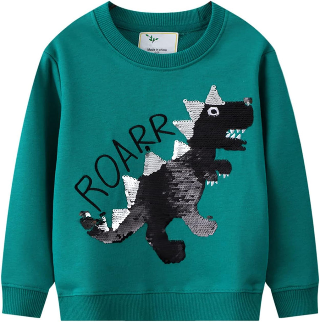 Toddler Boys Graphic Crewneck Sweatshirts Pack