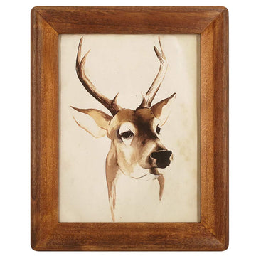 8x10 Picture Frames, Brown Rustic Wood Frame with Glass Front, Display 10x8 inch Photos for Table Top Display and Wall