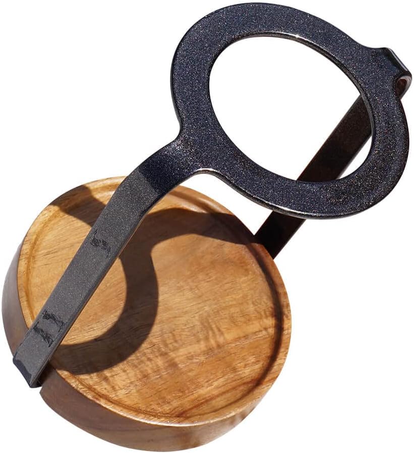 Pour Over Coffee Station Dripper Stand Coffee Filter Wooden Filter Holder Glass Server with Paper Coffee Filters