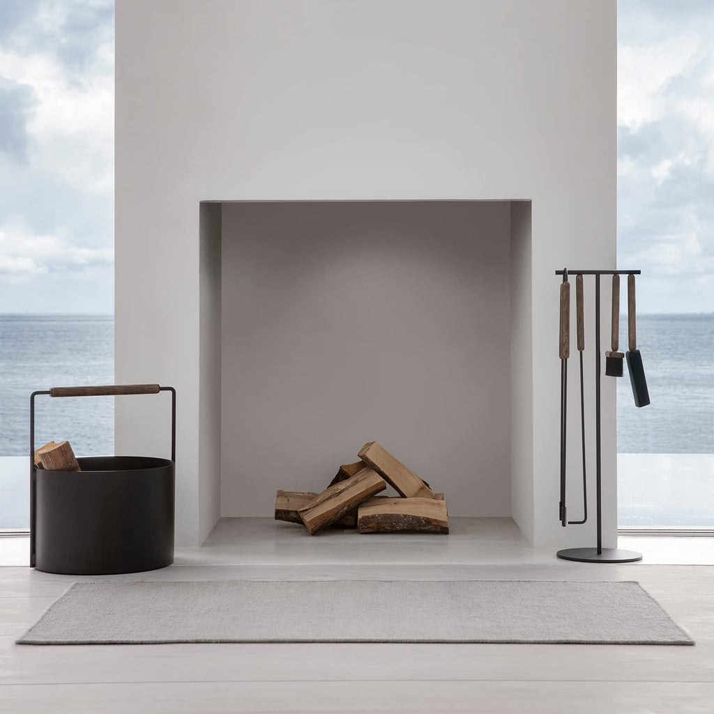 Firewood Basket - Black