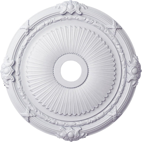 Heaton Ceiling Medallion 27 1/2"OD x 3 7/8"ID x 2 1/4"P (Fits Canopies up to 6 1/2") Factory Primed
