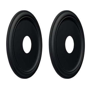 Molded Nylon Ceiling Medallion, Black