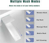 Luxury Intelligent Smart Toilet with Instant Warm Water Sprayer and Dryer, Auto Flush,Foot Sensor Operation