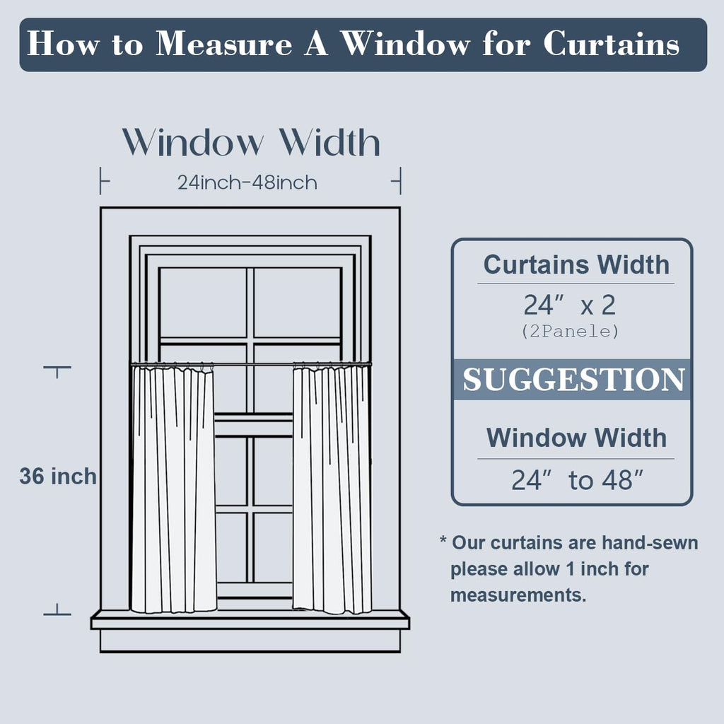 Pinch Pleated Curtains Window, Striped Kitchen Tier Curtain with Hooks Rings, Gray and White Ticking Stripe Curtains